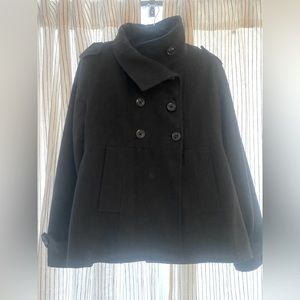 Short back pea coat. Size L